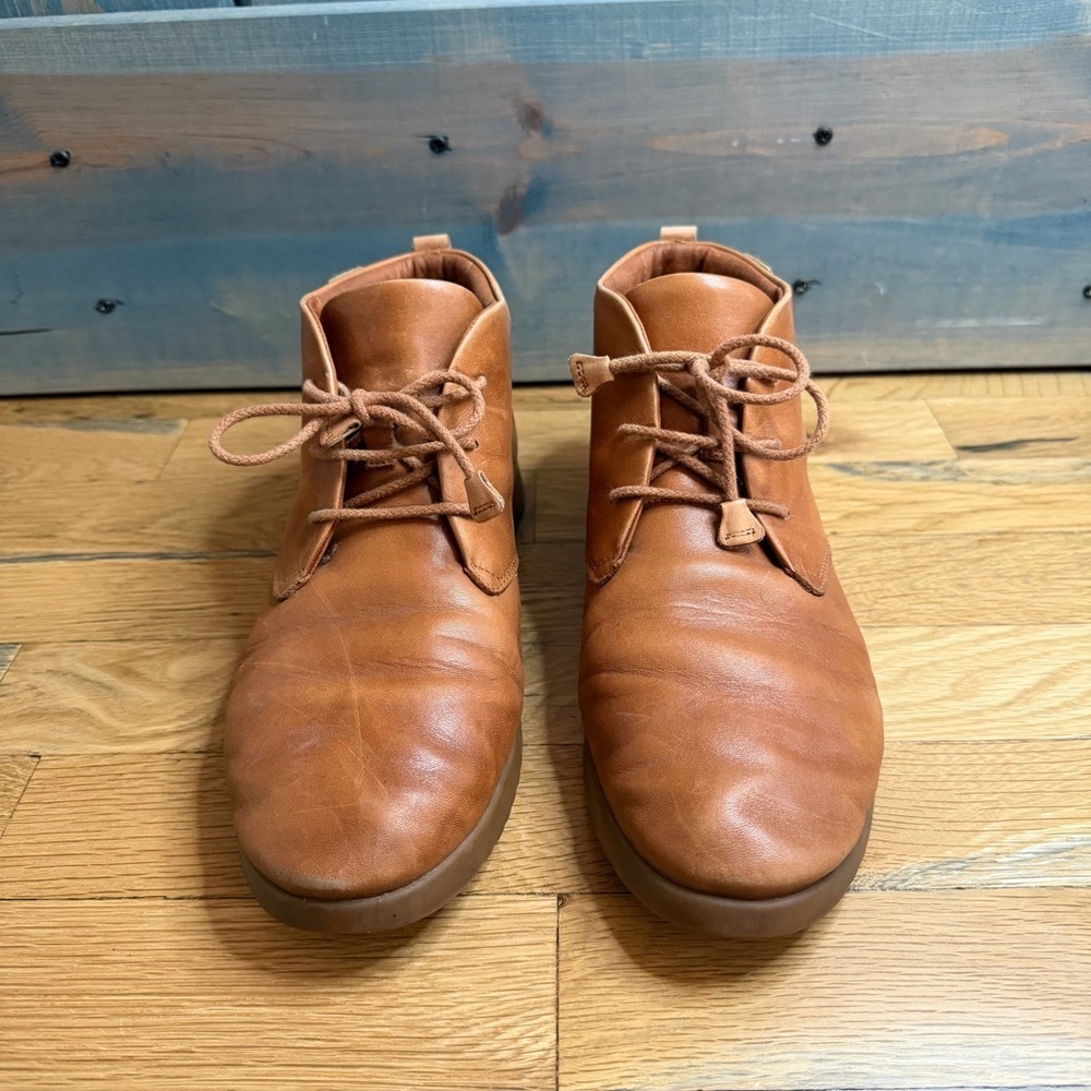 Pikolinos Tan Leather Mallorca Chukka Ankle Boots – Size 39 / US 8.5 - Picture 2 of 8
